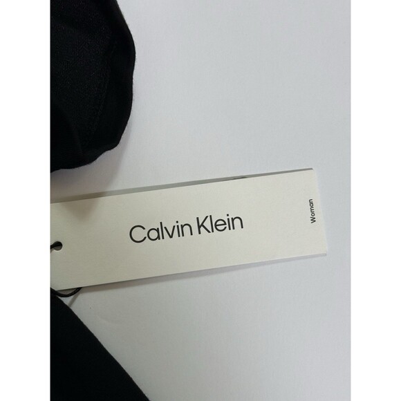 3X Calvin Klein Pullover Top Half Zip Black Loungewear NWT - Picture 10 of 14